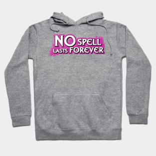 No Spell Lasts Forever Logo Hoodie